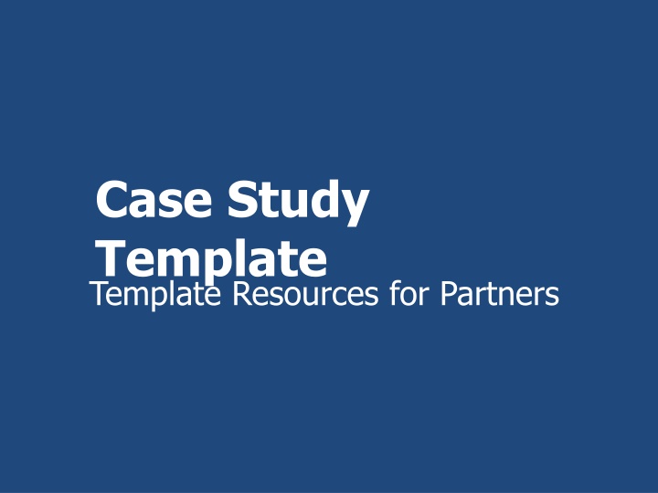case study template template resources