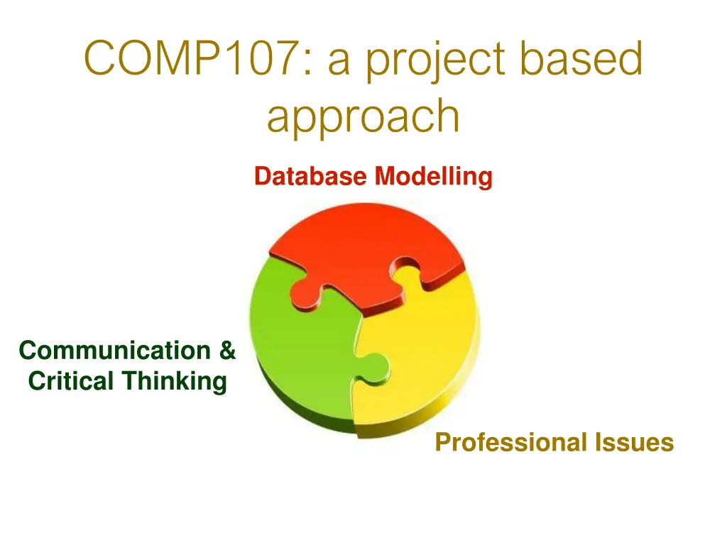comp107 a project based approach 1