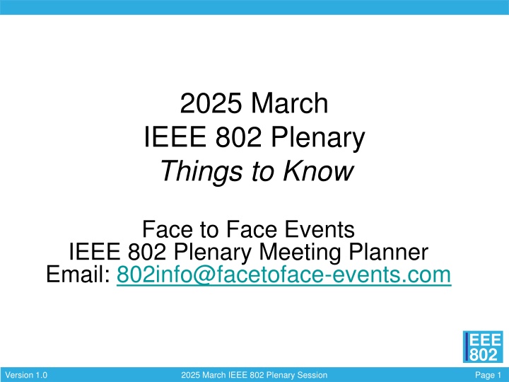 2025 march ieee 802 plenary things to know