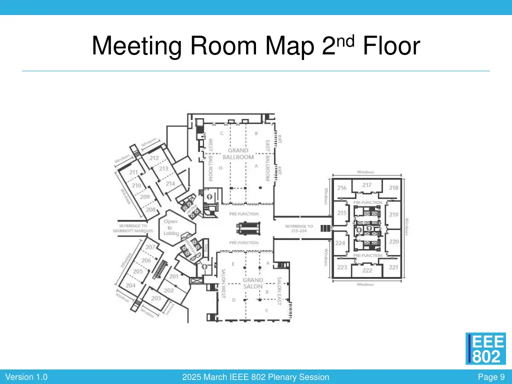 meeting room map 2 nd floor
