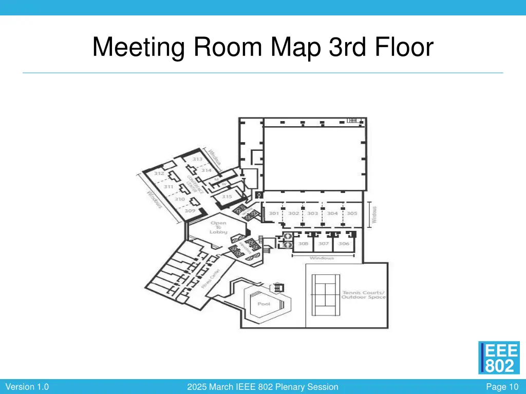 meeting room map 3rd floor