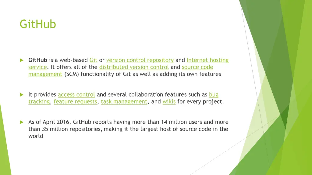 github