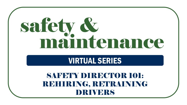 safety maintenance