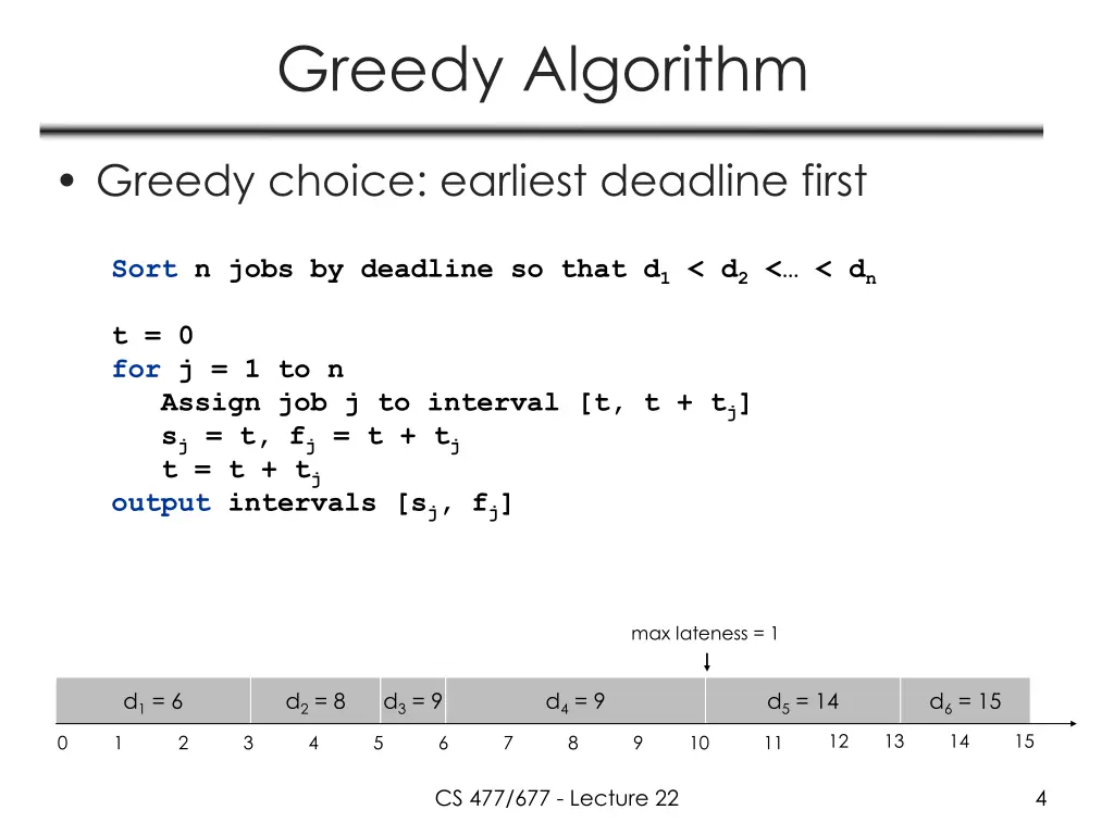 greedy algorithm