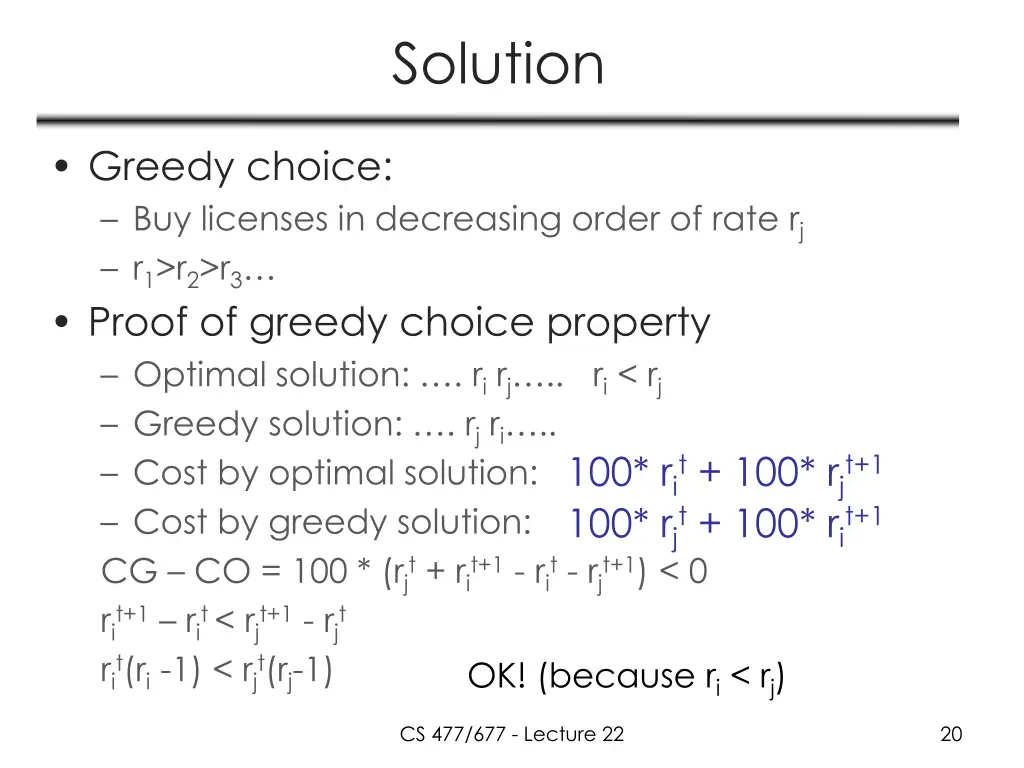 solution