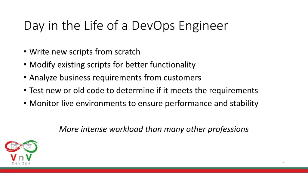 day in the life of a devops engineer