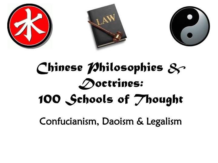 chinese philosophies doctrines 100 schools