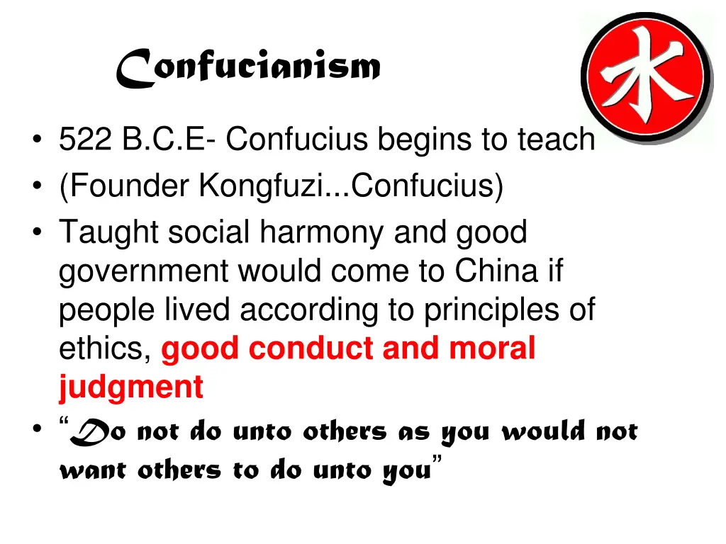 confucianism