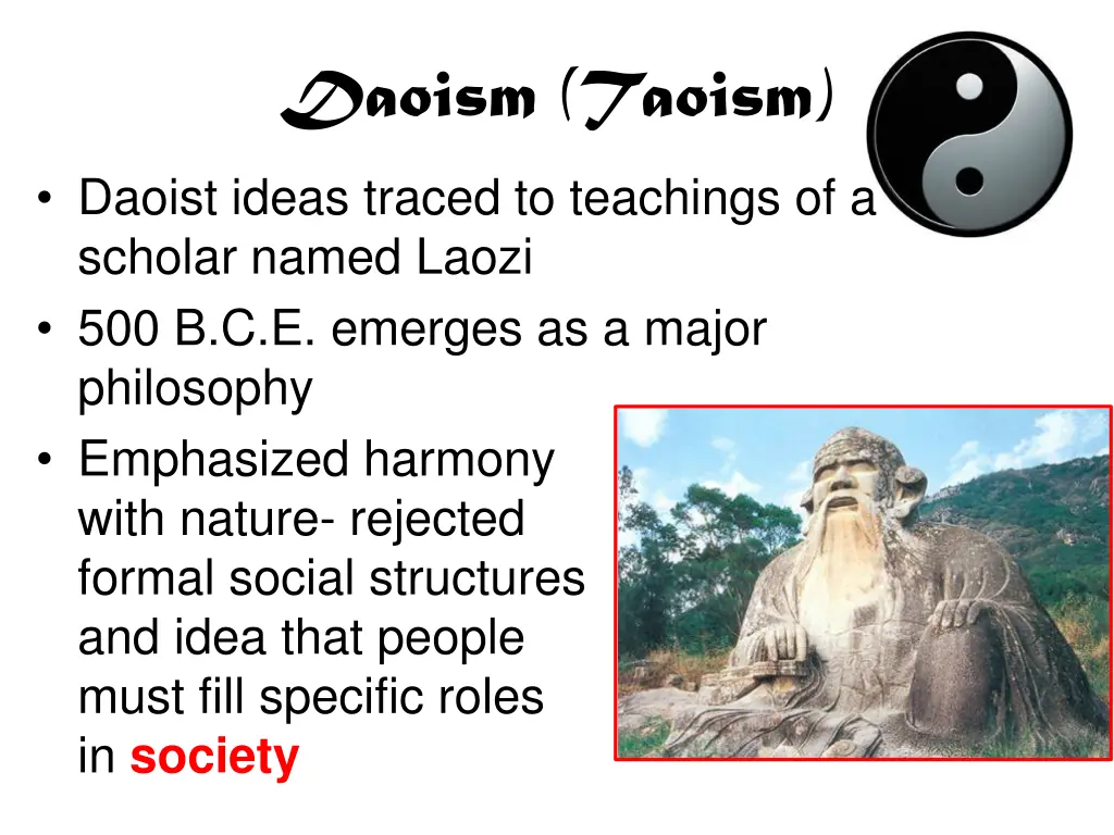 daoism taoism daoist ideas traced to teachings