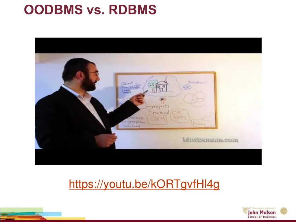 oodbms vs rdbms