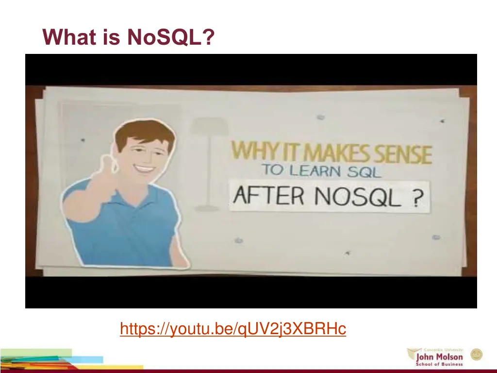 what is nosql