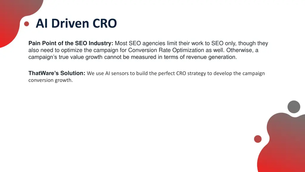 ai driven cro