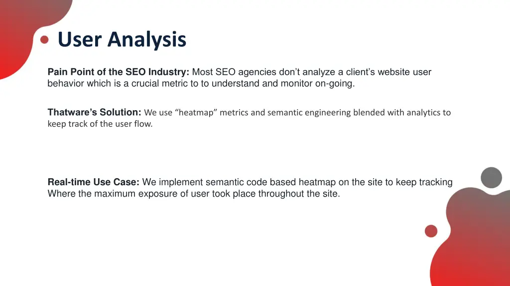 user analysis