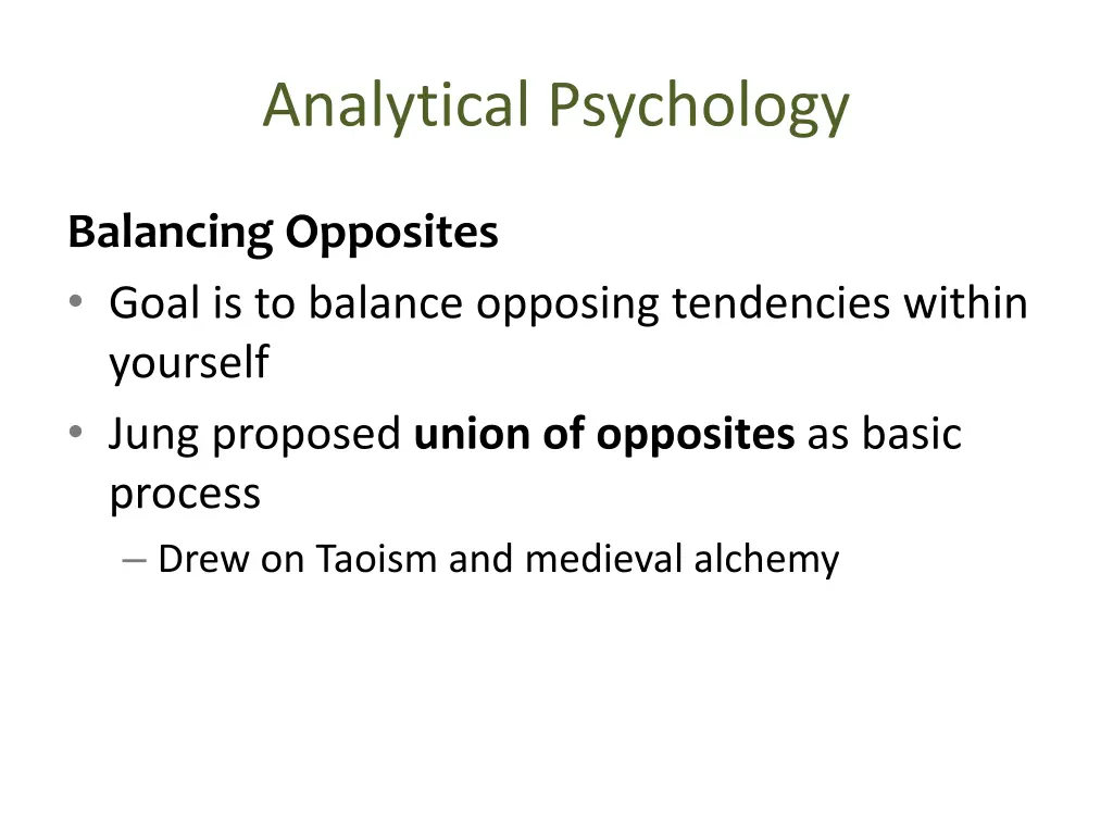 analytical psychology 3