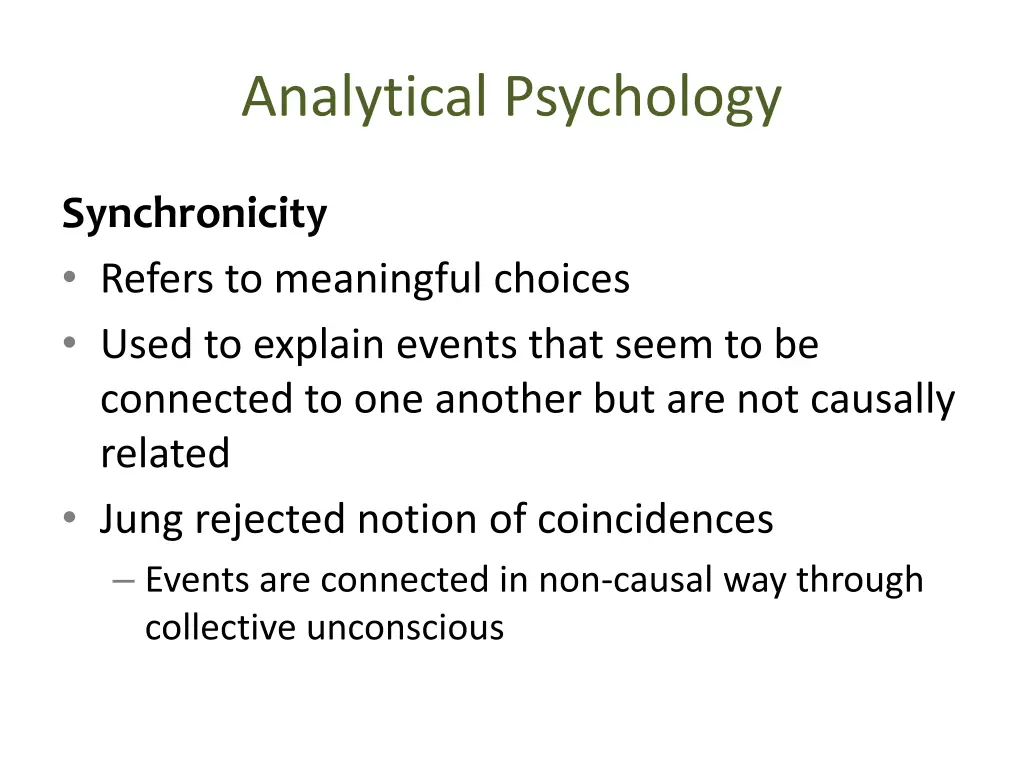 analytical psychology 6