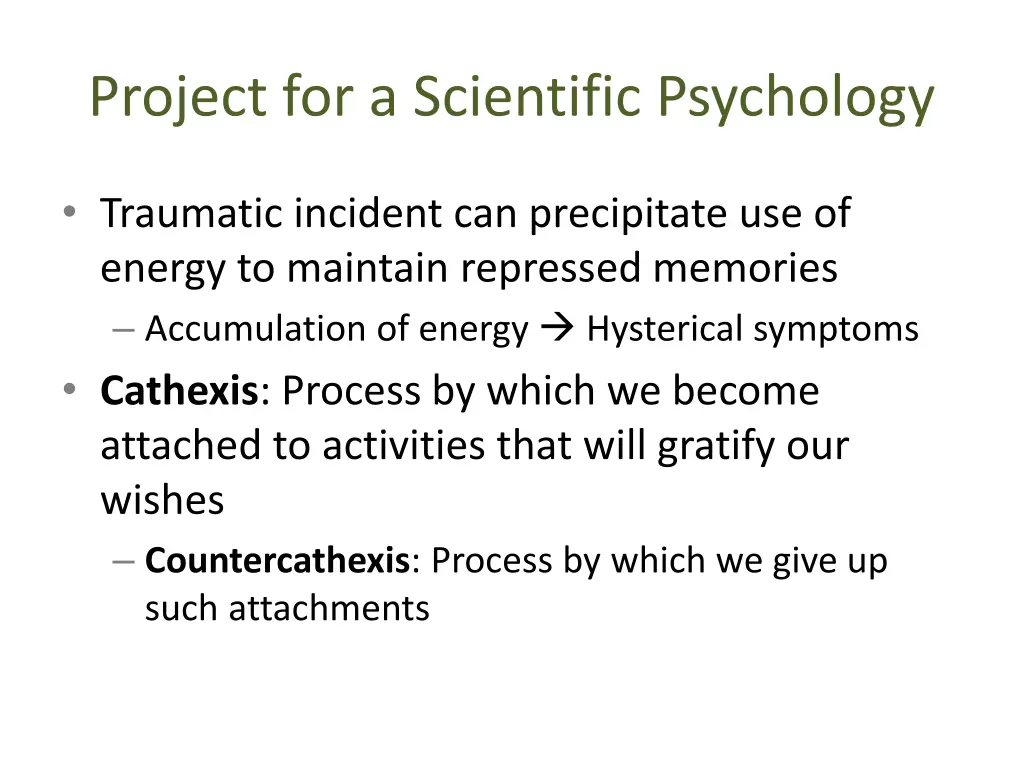 project for a scientific psychology 2