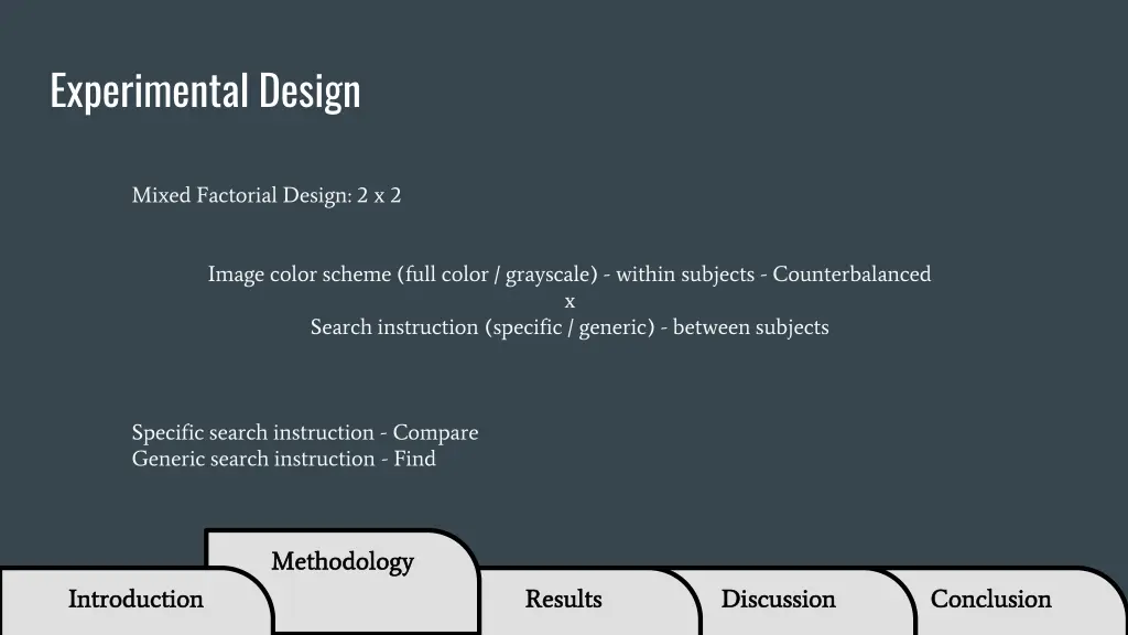 experimental design