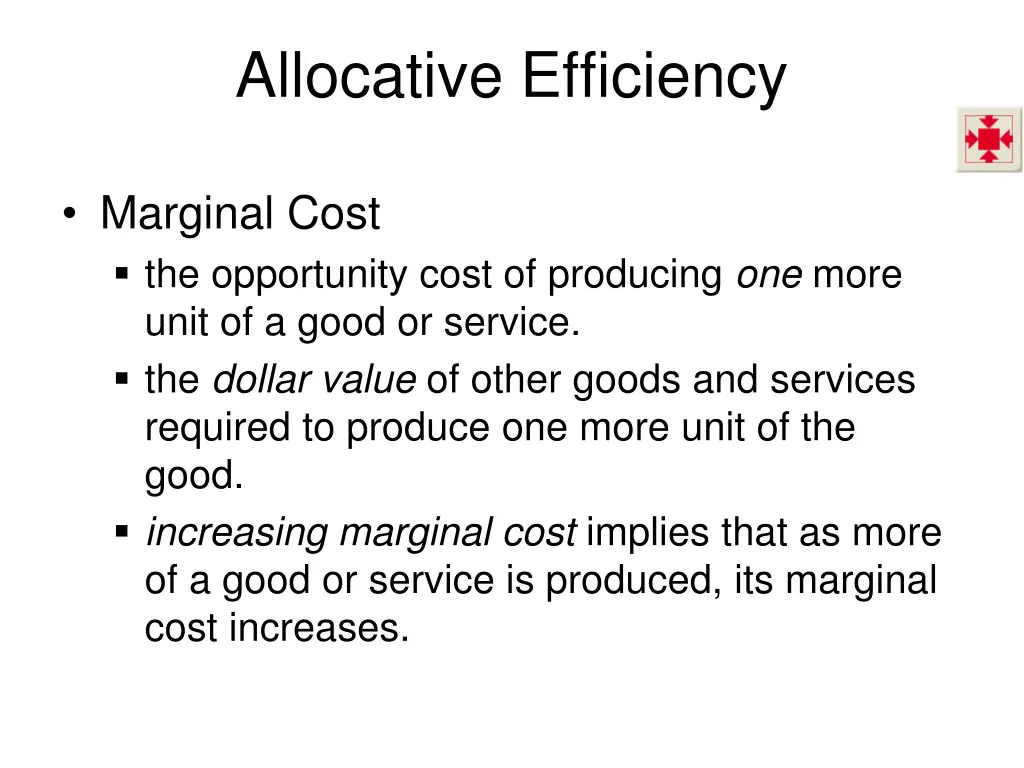 allocative efficiency 2