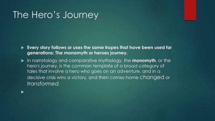 the hero s journey