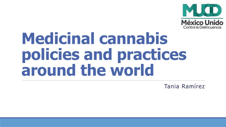 medicinal cannabis policies and practices around