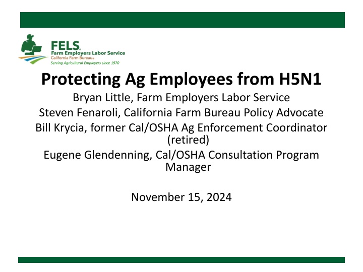 serving agricultural employers since 1970