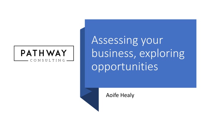assessing your business exploring opportunities
