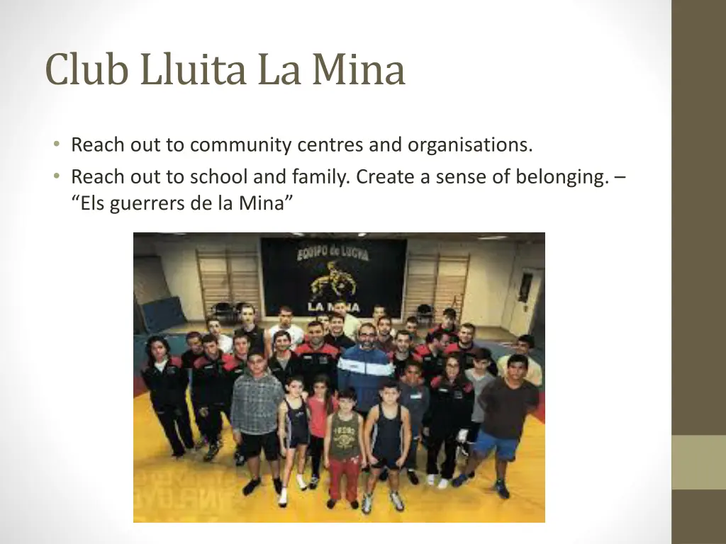 club lluitala mina