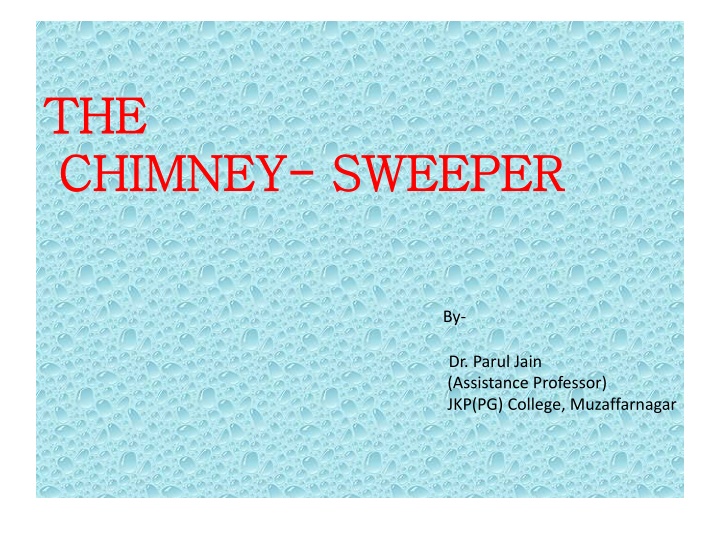 the the chimney chimney sweeper