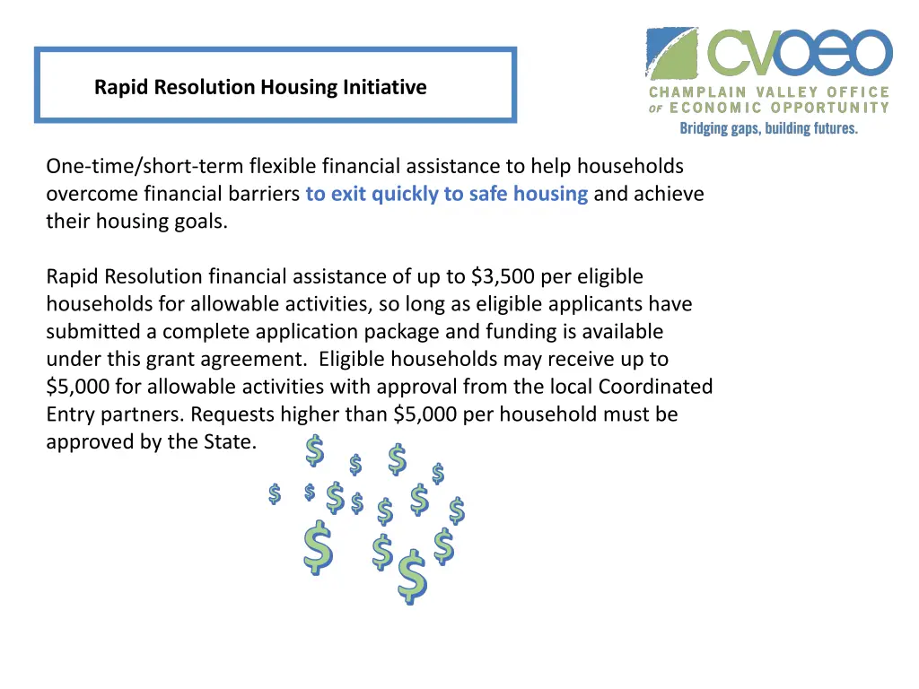 rapid resolution housing initiative