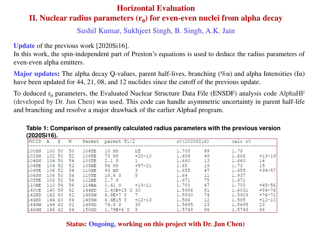horizontal evaluation 1