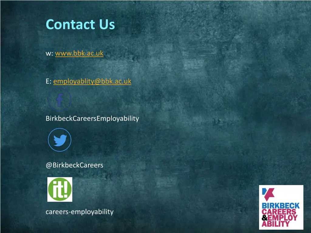 contact us