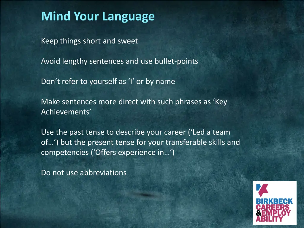mind your language