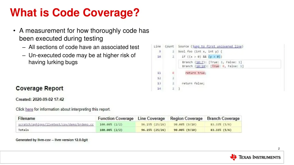 what is code coverage