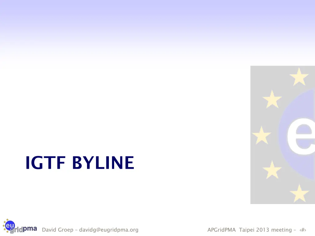 igtf byline