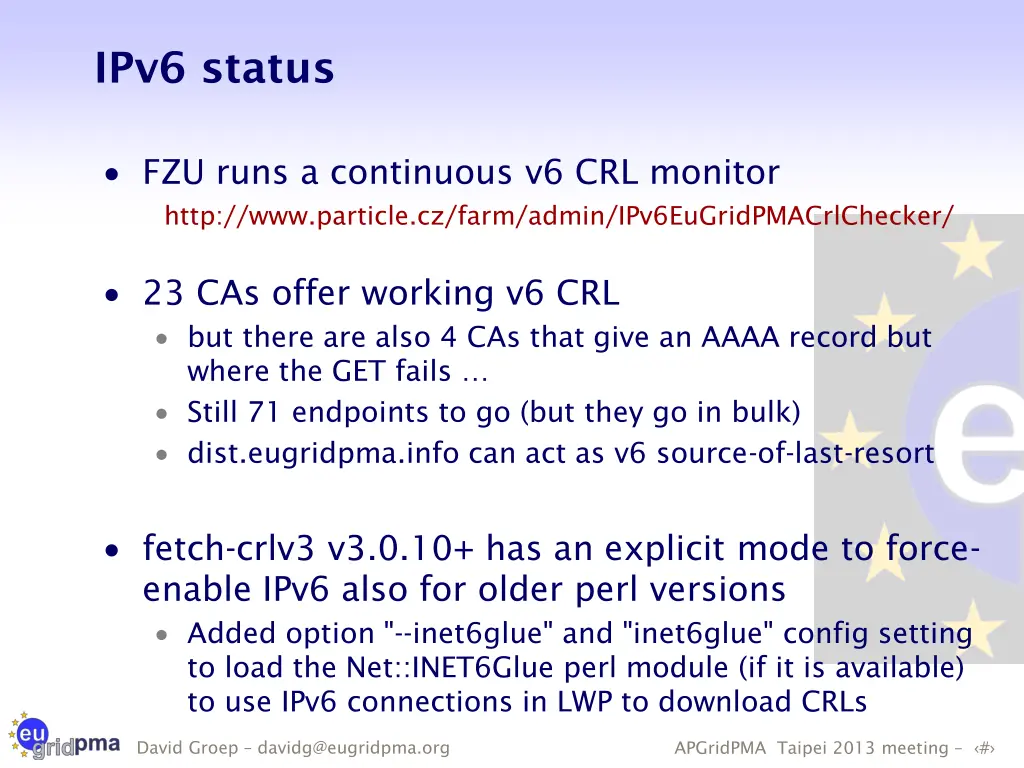 ipv6 status