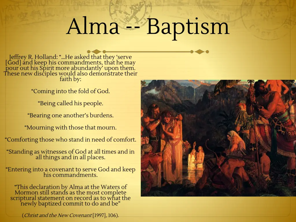 alma baptism
