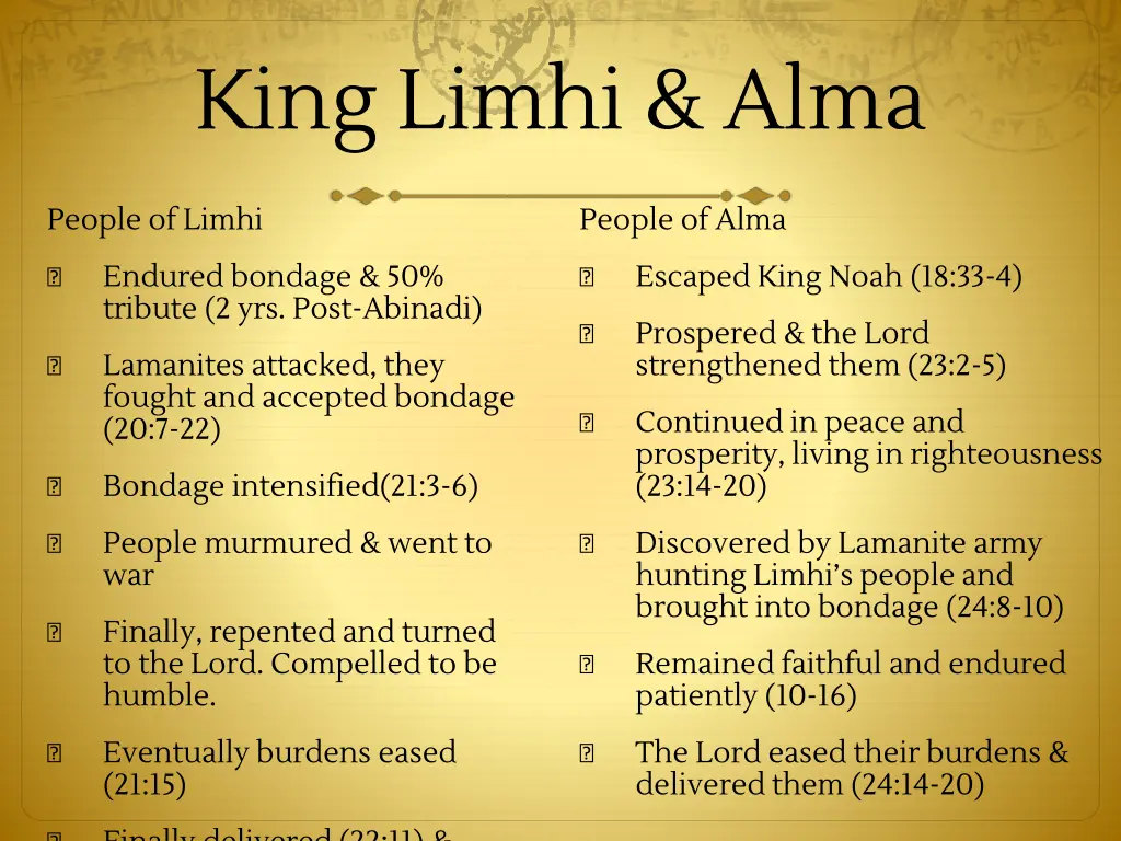king limhi alma