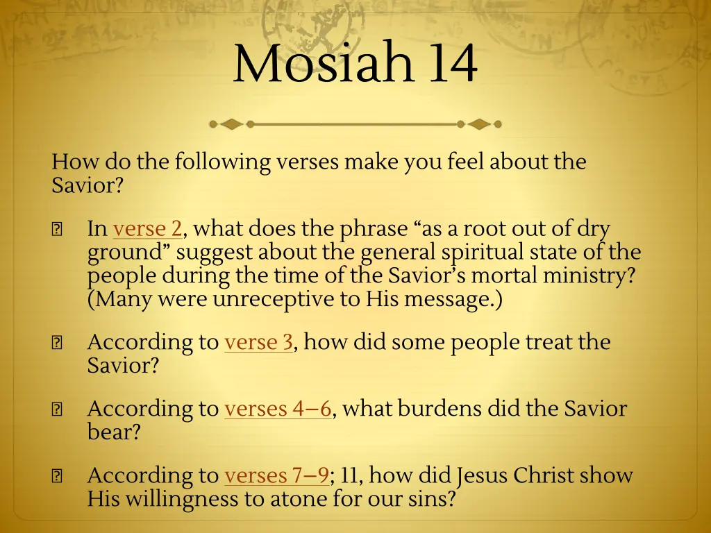mosiah 14