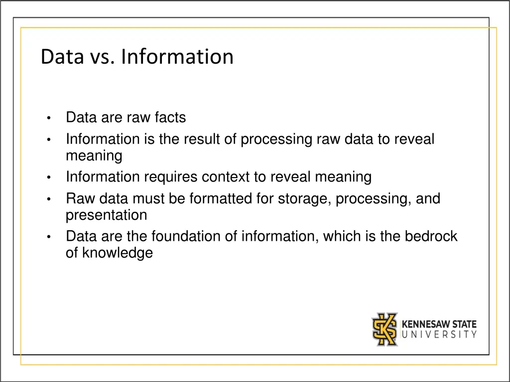 data vs information