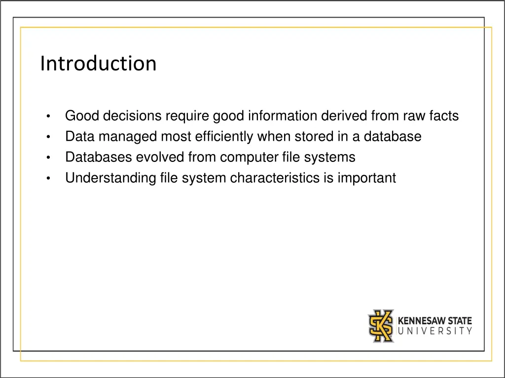 introduction
