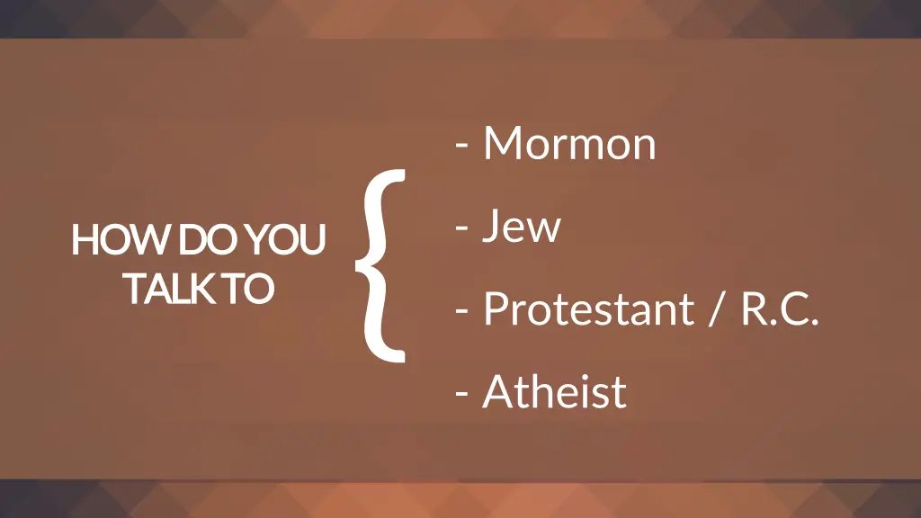 mormon