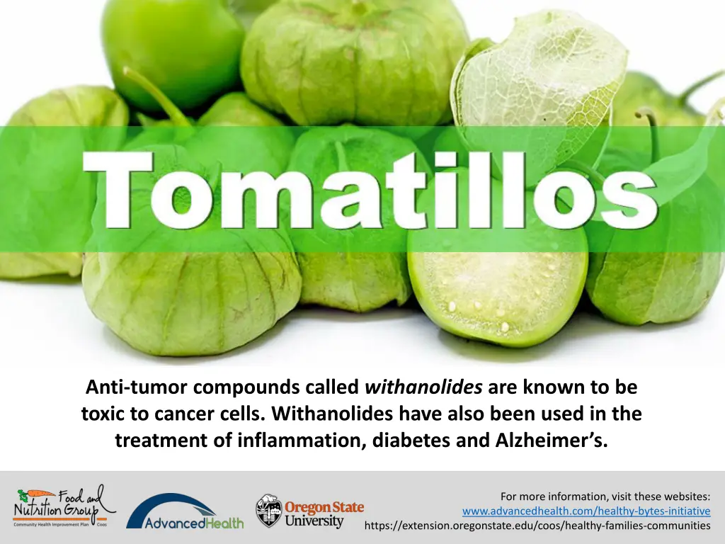 anti tumor compounds called withanolides