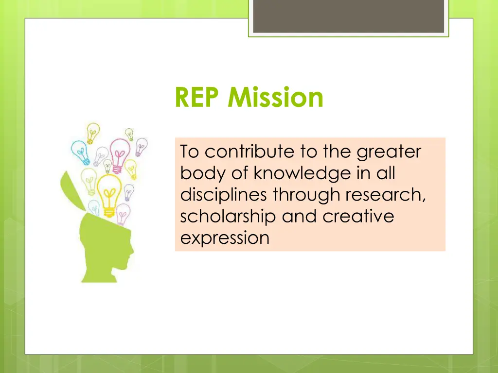 rep mission