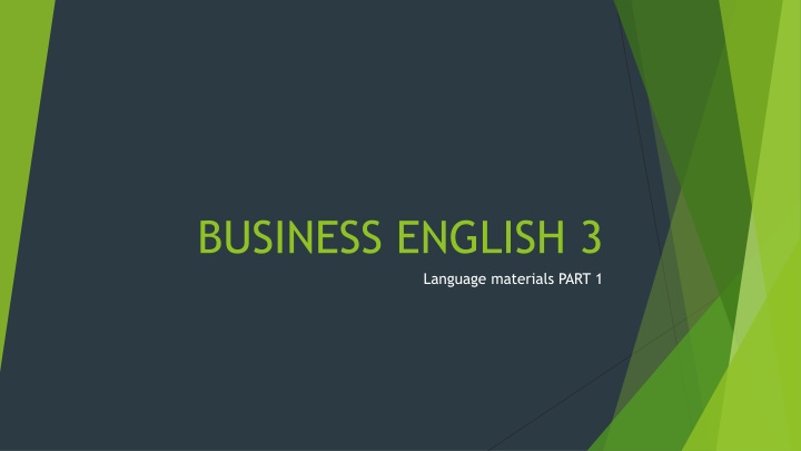 business english 3