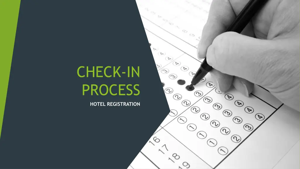 check in process