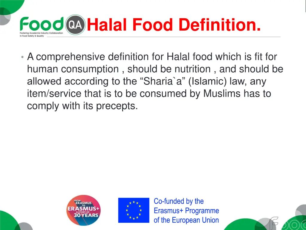 halal food definition