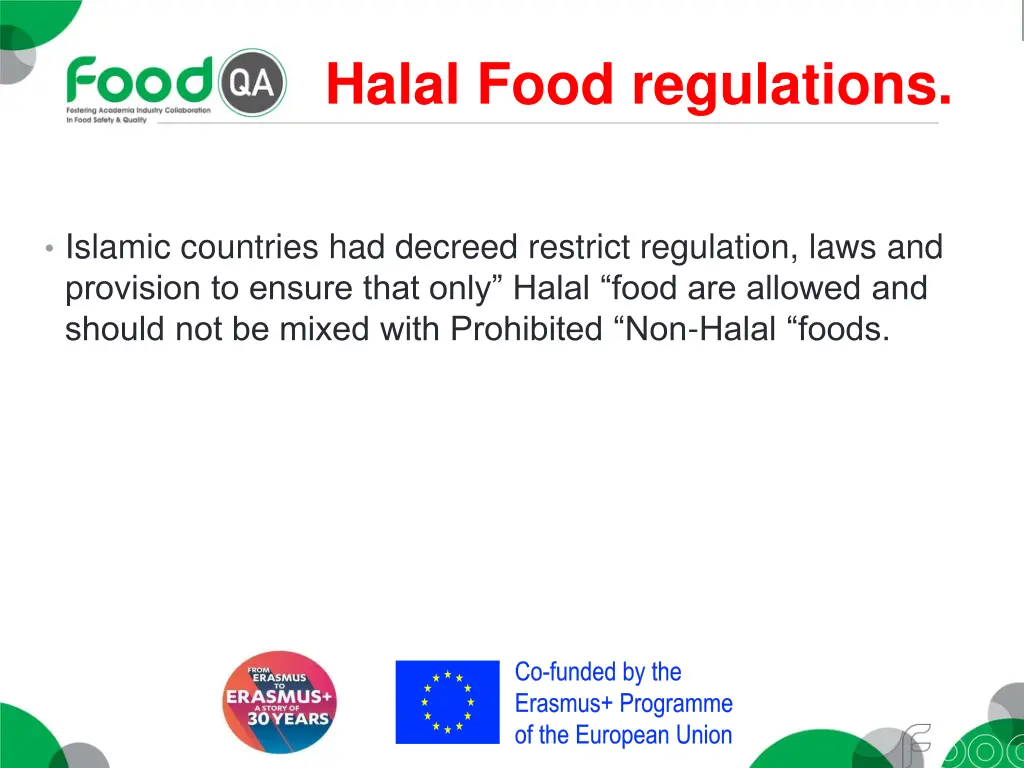 halal food regulations