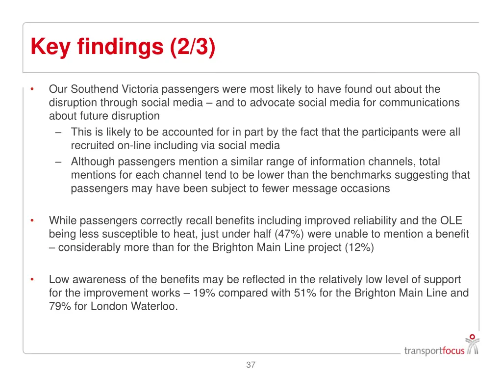 key findings 2 3