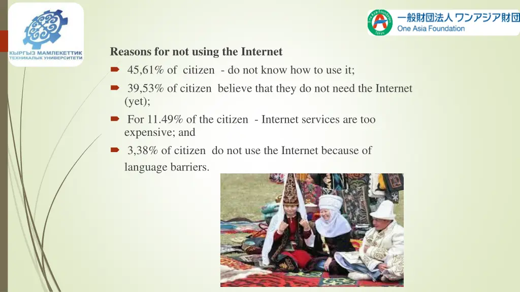 reasons for not using the internet