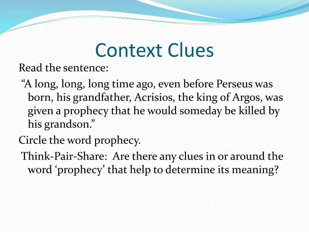 context clues 1